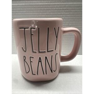 New ~ Rae Dunn ~ Easter "JELLY BEANS" Mug Pink By Magenta